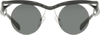 Prada PR A24S 1AB5S0 Womens Sunglasses Black Size 43