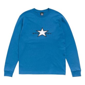 St&uuml;ssy Stussy Star T-Shirt Ble2 1995212-BLE2