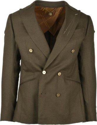 Maurizio Miri Double-Breasted Jacket - Military Green