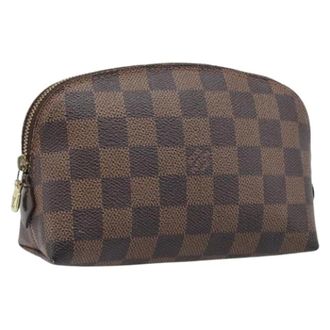 Louis Vuitton Pre-owned Damier Ebene Pouch - - Pre-owned - Donna - Marrone - ONE SIZE