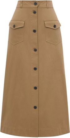 Saint Laurent Mujer, Faldas, Beige, Talla: S