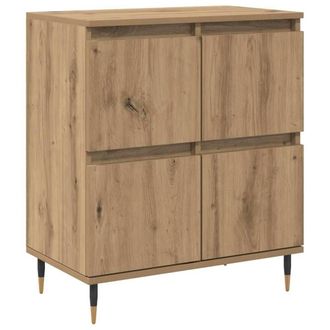 Berkfield Home Sideboard with Storage with Door Brown 60 x 35 x 70 cm Engineered wood