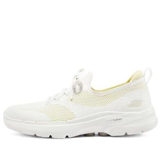 Skechers (WMNS) Skechers Go Walk 6 Hyper Burst White Yellow 896136-WLM