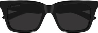 Balenciaga Sunglasses, unisex, Black, Size: 54 MM Bb0467S Sunglasses