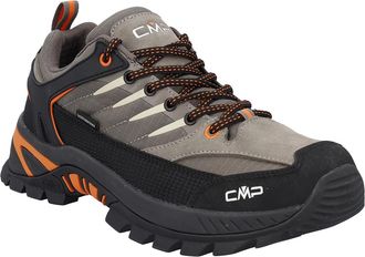 F.lli Campagnolo Wanderschuh CMP RIGEL 2.0 LOW TREKKING SHOES WP, Herren, Gr. 40, deserto, flame, Leder, Synthetik, Schuhe Wanderschuh