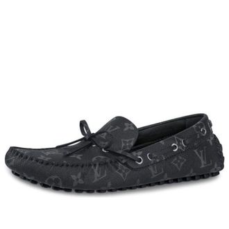 Louis Vuitton Arizona Moccasin Loafers Black 1A441H