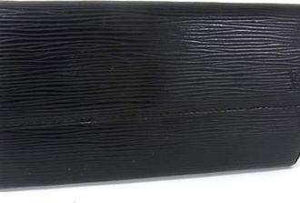 Louis Vuitton Black Epi Leather Long Wallet (Bi-Fold) (Pre-Owned)