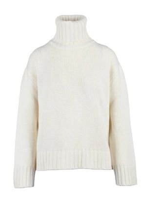 Fabiana Filippi High Neck Sweater - White