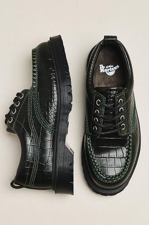 Dr. Martens Lowell Croc Embossed Oxfords