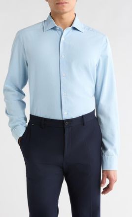 Jack Victor Waterton Cotton Denim Button-Up Shirt in Faded Denim at Nordstrom, Size Xx-Large