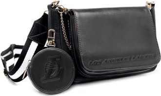 Lusso Los Angeles Lakers Rianna Multi Pouchette Bag in Black at Nordstrom