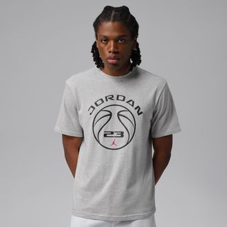 Nike Jordan Mens Jordan Sport Dri-FIT Graphic T-Shirt in Grey | IO0040-050