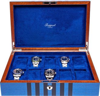 Rapport London LABYRINTH TEN WATCH BOX in Blue at Nordstrom