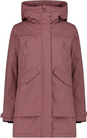 F.lli Campagnolo Parka Fix Hood - Dames - Outdoorjassen - Roze - S - Leer - Fitness