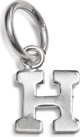 Nashelle Initial Charm in Sterling Silver - H at Nordstrom