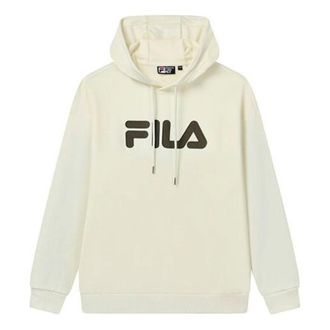 Fila Classic Logo Hoodie White Black F51U238298F-IV