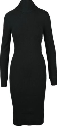 Givenchy Abito in maglia - Dames - Kleedjes - Zwart - S - Wol - Kleedjes