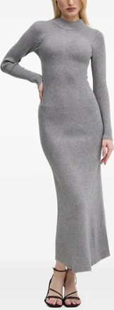 Never Fully Dressed Abito lungo a coste - Grigio