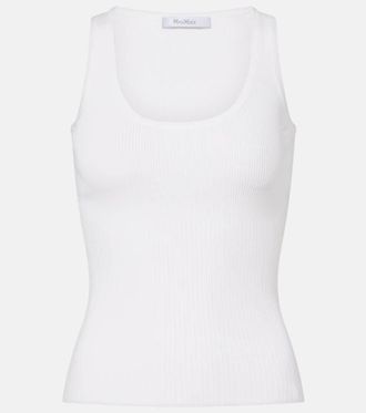 Max Mara Ribbed-knit tank top