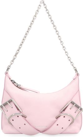 Givenchy Womens Voyou Leather Shoulder Bag Pink Calfskin Handbags Hand