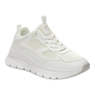 Crosby Casual Closed Sneakers - Dames - Schoenen - Wit - Maat: 37 EU