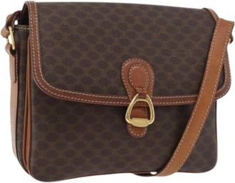 Celine Pre-owned Cross Body Bags, female, Brown, Size: ONE SIZE Pre-owned Vintage Shoulder Bag