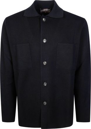 FILIPPO DE LAURENTIIS Refined Button-Up Shirt Jacket