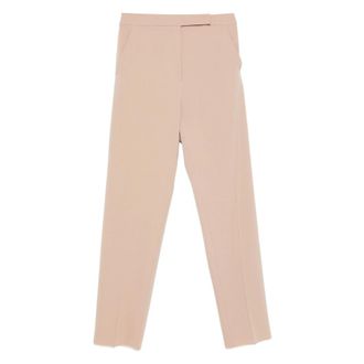 Max Mara Pocket Unfinished-hem Trousers