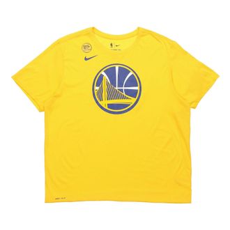 Nike Golden State Warriors AS GSW M NK DRY TEE ES LOGO Couple Style Yellow 870507-728