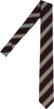 Dries Van Noten Cravatta slim - - Accessories - Donna - Marrone - ONE SIZE