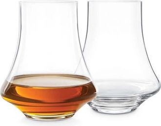 Final Touch Revolve Spirits Tasting Glass, 2-Ounce, Set of 2 in Clear at Nordstrom