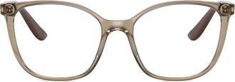 Vogue Eyewear Bril met vierkant montuur - Beige
