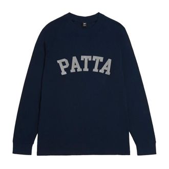 Patta Heren, Tops, Zwart, Maat: M Katoen