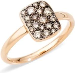POMELLATO Sabbia Ring - Dames - Ringen - Geel - 49 MM - Accessoires