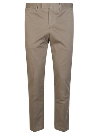 Pantaloni Torino Master Tailored Straight Leg Cotton Pants