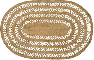 vidaXL Alfombra De &Aacute;rea Natural 122 X 183 Cm Yute Vidaxl