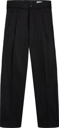 Pence Black Alain Tailored Straight Leg Trousers