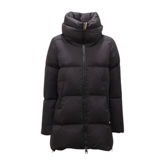 Herno Dames, Jassen, Zwart, Maat: XS Nylon