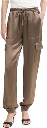 Guess Donna, Pantaloni, Marrone, M, new
