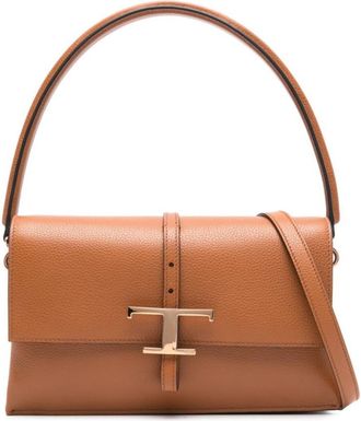Tod's Brown T Timeless shoulder bag