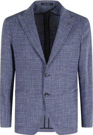 Tagliatore Montecarlo Jacket - Heren - Blazers - Blauw - XL - Katoen - Jassen