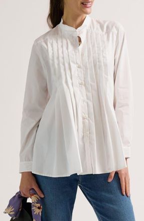 Cache Coeur Ika Maternity & Nursing Shirt in White at Nordstrom, Size Xx-Large