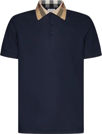 Burberry Polo Shirts - Heren - Polos - Blauw - S - Tops