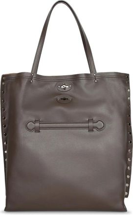 Zanellato Hoogwaardig bruin leer. - Dames - Shoppers - Bruin - ONE Size - Leer - Tassen