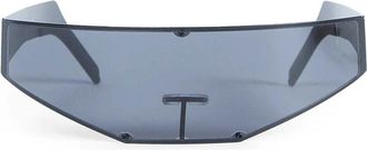 Rick Owens Cyclops Zonnebril - Heren - Zonnebrillen - Zwart - ONE Size - Nylon - Accessoires