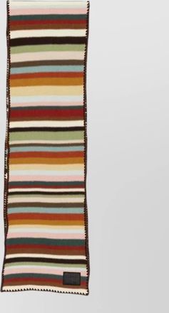 Paul Smith wool striped scarf