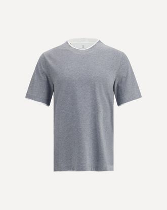 Brunello Cucinelli Cotton T-shirt Male XXL