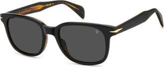 Eyewear by David Beckham Premium zonnebril met eersteklas service - Heren - Zonnebrillen - Zwart - 53 MM - Accessoires