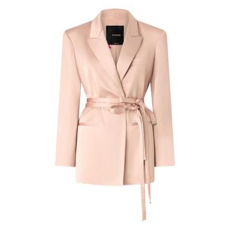 Pinko Belted Wrap Jacket