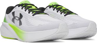 Under Armour UA Velociti Pace Running Shoe in White/green at Nordstrom, Size 10.5